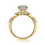 Engagement Ring"Center Diamond Not Included"