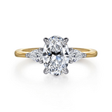 Engagement Ring"Center Diamond Not Included"
