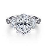 Engagement Ring"Center Diamond Not Included"