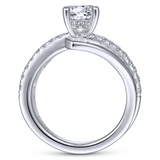 Engagement Ring"Center Diamond Not Included"