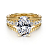 Engagement Ring"Center Diamond Not Included"