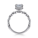 Engagement Ring"Center Diamond Not Included"