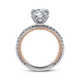 Engagement Ring"Center Diamond Not Included"