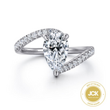Engagement Ring"Center Diamond Not Included"