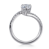Engagement Ring"Center Diamond Not Included"