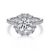 Engagement Ring"Center Diamond Not Included"