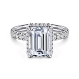 Engagement Ring"Center Diamond Not Included"