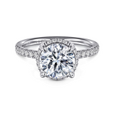 Engagement Ring"Center Diamond Not Included"