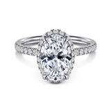 Engagement Ring"Center Diamond Not Included"