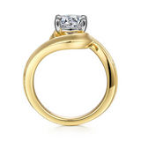 Engagement Ring"Center Diamond Not Included"
