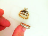 Diamond Wedding Bands  -  Women'