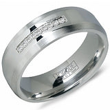 Diamond Wedding Bands - Men'