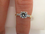 Engagement Ring"Center Diamond Not Included"