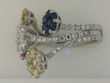 Colored Stone Rings  -  Women'