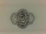 Engagement Ring"Center Diamond Not Included"