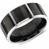 Precious Metal (No Stones) Wedding Bands  -  Men'