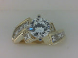 Engagement Ring"Center Diamond Not Included"