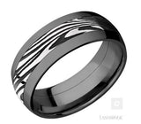 Precious Metal (No Stones) Wedding Bands  -  Men'