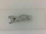 Engagement Ring"Center Diamond Not Included"