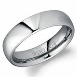 Precious Metal (No Stones) Wedding Bands  -  Men'