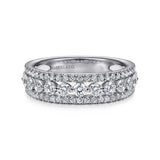 14K White Gold Wedding Band AN15297W44JJ