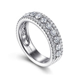 14K White Gold Wedding Band AN15297W44JJ