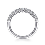 14K White Gold Wedding Band AN16291W44JJ