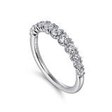 14K White Gold Wedding Band AN16291W44JJ