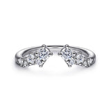 14K White Gold Wedding Band AN16440W44JJ