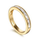 14K White Gold Wedding Band AN16448Y43JJ