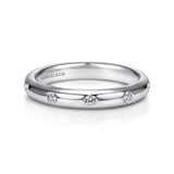 14K White Gold Wedding Band AN6006W44JJ