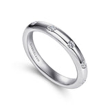 14K White Gold Wedding Band AN6006W44JJ
