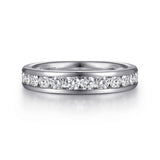 14K White Gold Wedding Band AN7581W44JJ