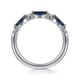 14K White Gold Wedding Band AN16474W44SA