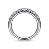 14K White Gold Wedding Band AN6066W44JJ
