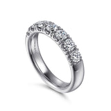 14K White Gold Wedding Band AN6066W44JJ