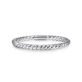 14K White Gold Wedding Band AN15372W4JJJ