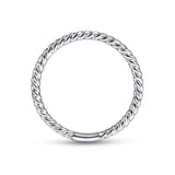 14K White Gold Wedding Band AN15372W4JJJ