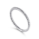 14K White Gold Wedding Band AN15372W4JJJ