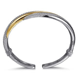 14K Yellow Gold, Sterling Silver (925) Bracelet BG5044-62MZJJJ
