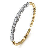 14K Yellow Gold, 14K White Gold Bracelet BG5055-62M45JJ