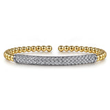 14K Yellow Gold, 14K White Gold Bracelet BG5057-62M45JJ