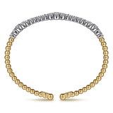 14K Yellow Gold, 14K White Gold Bracelet BG5060-62M45JJ