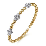 14K Yellow Gold, 14K White Gold Bracelet BG5075-62M45JJ