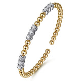 14K Yellow Gold, 14K White Gold Bracelet BG5076-62M45JJ