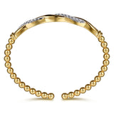 14K Yellow Gold Bracelet BG5089-62Y45JJ
