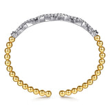 14K Yellow Gold, 14K White Gold Bracelet BG5090-62M45JJ
