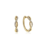 14K Yellow Gold Earring EG13062Y45JJ