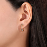 14K Yellow Gold Earring EG13062Y45JJ