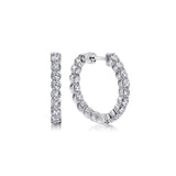 14K White Gold Earring EG10863W45JJ